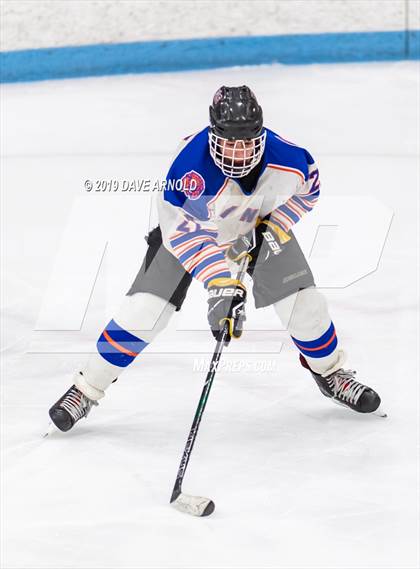 Thumbnail 2 in Dracut-Tyngsborough vs Newton South (MIAA Division 3 North Semifinal) photogallery.
