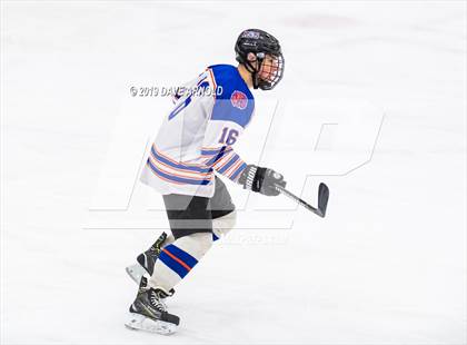 Thumbnail 1 in Dracut-Tyngsborough vs Newton South (MIAA Division 3 North Semifinal) photogallery.