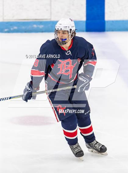 Thumbnail 2 in Dracut-Tyngsborough vs Newton South (MIAA Division 3 North Semifinal) photogallery.