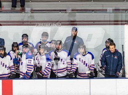 Thumbnail 1 in Dracut-Tyngsborough vs Newton South (MIAA Division 3 North Semifinal) photogallery.