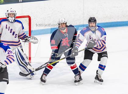 Thumbnail 1 in Dracut-Tyngsborough vs Newton South (MIAA Division 3 North Semifinal) photogallery.