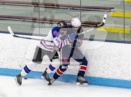 Thumbnail 3 in Dracut-Tyngsborough vs Newton South (MIAA Division 3 North Semifinal) photogallery.