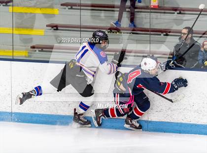 Thumbnail 1 in Dracut-Tyngsborough vs Newton South (MIAA Division 3 North Semifinal) photogallery.