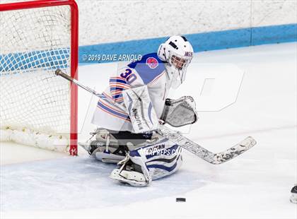 Thumbnail 2 in Dracut-Tyngsborough vs Newton South (MIAA Division 3 North Semifinal) photogallery.