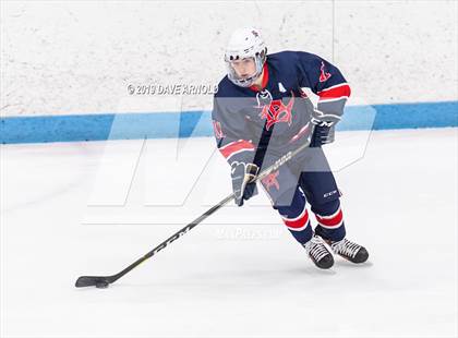Thumbnail 3 in Dracut-Tyngsborough vs Newton South (MIAA Division 3 North Semifinal) photogallery.