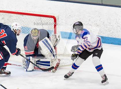 Thumbnail 2 in Dracut-Tyngsborough vs Newton South (MIAA Division 3 North Semifinal) photogallery.