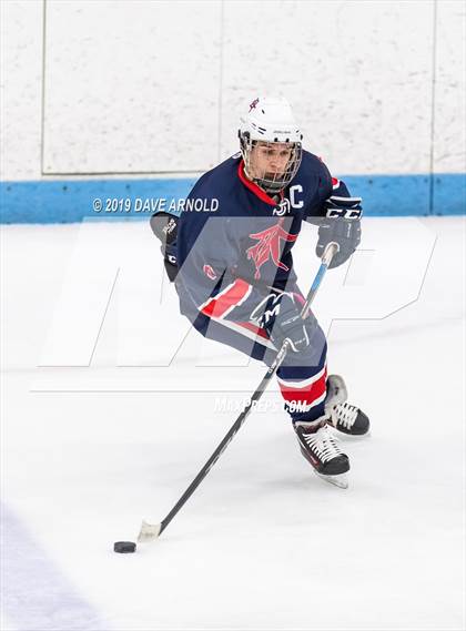 Thumbnail 2 in Dracut-Tyngsborough vs Newton South (MIAA Division 3 North Semifinal) photogallery.