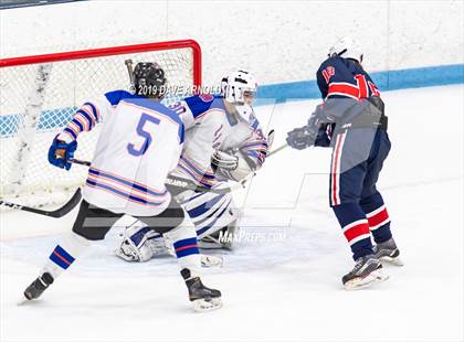 Thumbnail 3 in Dracut-Tyngsborough vs Newton South (MIAA Division 3 North Semifinal) photogallery.