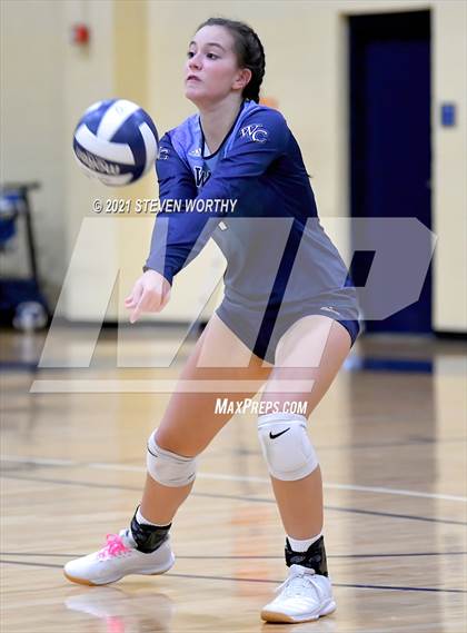 Thumbnail 1 in Wake Christian Academy @ North Raleigh Christian Academy (NCISAA 4A Semifinals) photogallery.