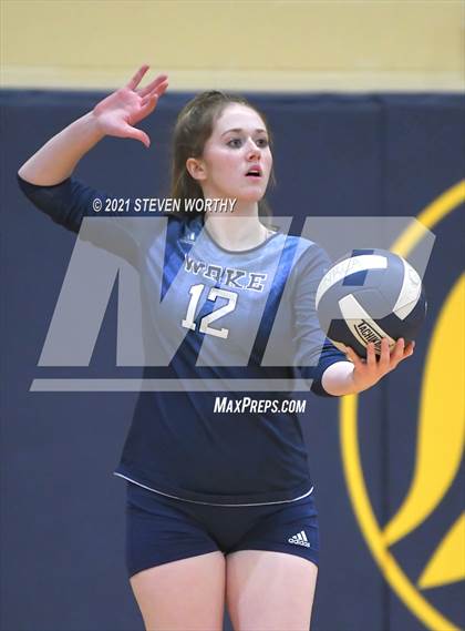 Thumbnail 1 in Wake Christian Academy @ North Raleigh Christian Academy (NCISAA 4A Semifinals) photogallery.