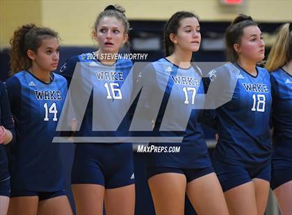 Thumbnail 1 in Wake Christian Academy @ North Raleigh Christian Academy (NCISAA 4A Semifinals) photogallery.