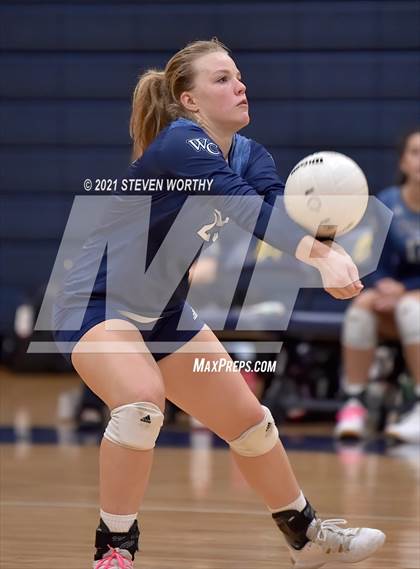 Thumbnail 1 in Wake Christian Academy @ North Raleigh Christian Academy (NCISAA 4A Semifinals) photogallery.