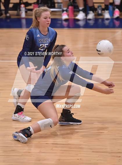Thumbnail 2 in Wake Christian Academy @ North Raleigh Christian Academy (NCISAA 4A Semifinals) photogallery.