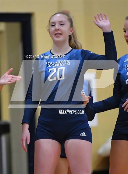 Thumbnail 2 in Wake Christian Academy @ North Raleigh Christian Academy (NCISAA 4A Semifinals) photogallery.