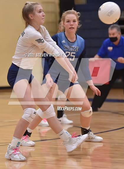 Thumbnail 2 in Wake Christian Academy @ North Raleigh Christian Academy (NCISAA 4A Semifinals) photogallery.