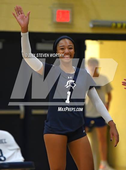Thumbnail 2 in Wake Christian Academy @ North Raleigh Christian Academy (NCISAA 4A Semifinals) photogallery.