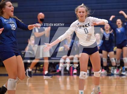 Thumbnail 3 in Wake Christian Academy @ North Raleigh Christian Academy (NCISAA 4A Semifinals) photogallery.