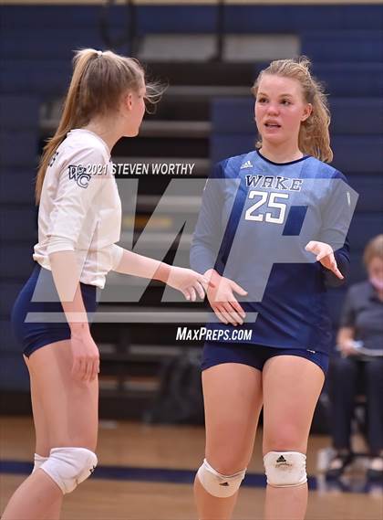 Thumbnail 2 in Wake Christian Academy @ North Raleigh Christian Academy (NCISAA 4A Semifinals) photogallery.