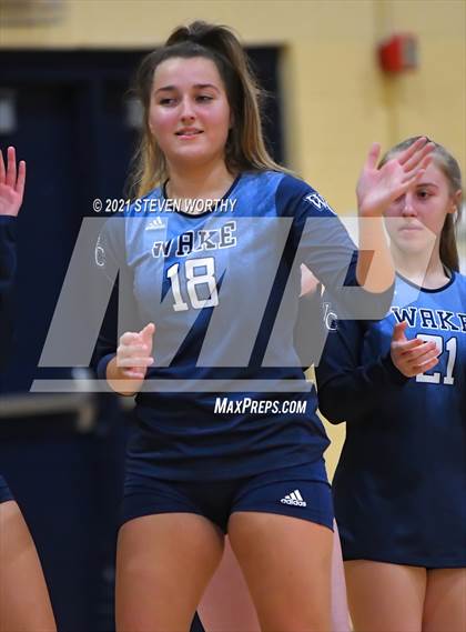 Thumbnail 1 in Wake Christian Academy @ North Raleigh Christian Academy (NCISAA 4A Semifinals) photogallery.