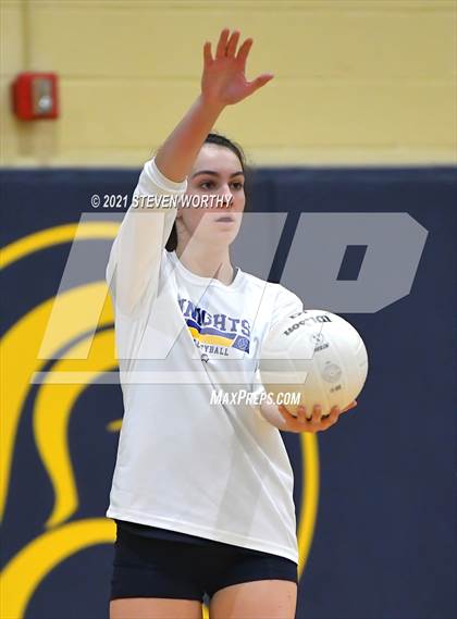 Thumbnail 1 in Wake Christian Academy @ North Raleigh Christian Academy (NCISAA 4A Semifinals) photogallery.