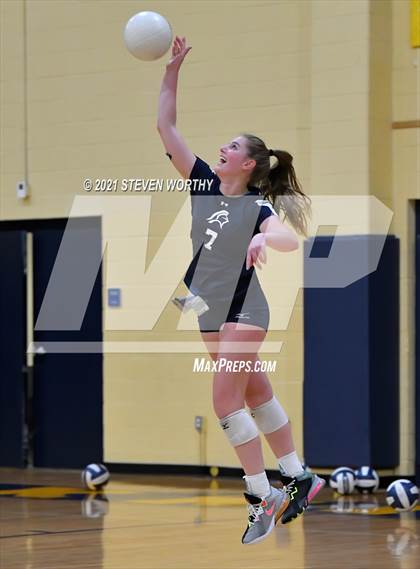 Thumbnail 2 in Wake Christian Academy @ North Raleigh Christian Academy (NCISAA 4A Semifinals) photogallery.