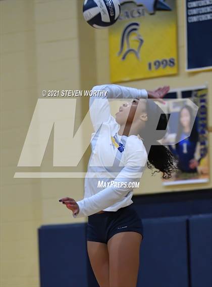 Thumbnail 2 in Wake Christian Academy @ North Raleigh Christian Academy (NCISAA 4A Semifinals) photogallery.