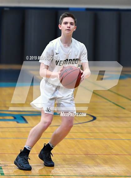 Thumbnail 1 in Verrado vs. Glendale Prep Academy (Sunnyslope Hoopsgiving Basketball Tournament) photogallery.