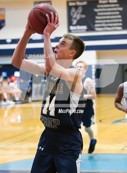 Thumbnail 1 in Verrado vs. Glendale Prep Academy (Sunnyslope Hoopsgiving Basketball Tournament) photogallery.