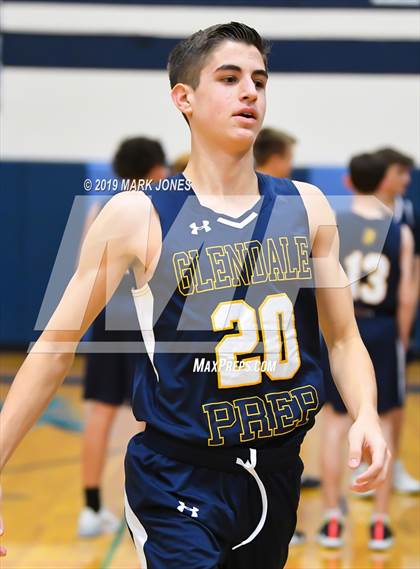 Thumbnail 1 in Verrado vs. Glendale Prep Academy (Sunnyslope Hoopsgiving Basketball Tournament) photogallery.