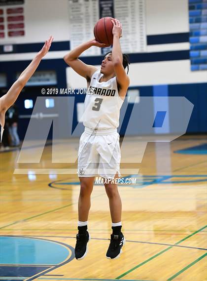 Thumbnail 2 in Verrado vs. Glendale Prep Academy (Sunnyslope Hoopsgiving Basketball Tournament) photogallery.