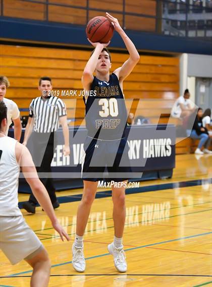 Thumbnail 1 in Verrado vs. Glendale Prep Academy (Sunnyslope Hoopsgiving Basketball Tournament) photogallery.