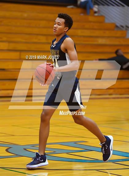 Thumbnail 1 in Verrado vs. Glendale Prep Academy (Sunnyslope Hoopsgiving Basketball Tournament) photogallery.