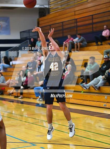 Thumbnail 2 in Verrado vs. Glendale Prep Academy (Sunnyslope Hoopsgiving Basketball Tournament) photogallery.