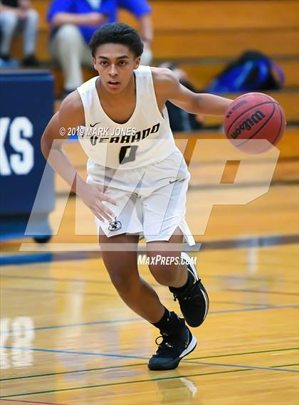 Thumbnail 3 in Verrado vs. Glendale Prep Academy (Sunnyslope Hoopsgiving Basketball Tournament) photogallery.