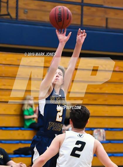 Thumbnail 3 in Verrado vs. Glendale Prep Academy (Sunnyslope Hoopsgiving Basketball Tournament) photogallery.