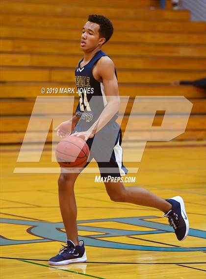 Thumbnail 2 in Verrado vs. Glendale Prep Academy (Sunnyslope Hoopsgiving Basketball Tournament) photogallery.