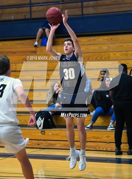 Thumbnail 1 in Verrado vs. Glendale Prep Academy (Sunnyslope Hoopsgiving Basketball Tournament) photogallery.
