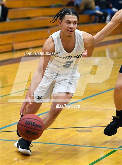 Thumbnail 3 in Verrado vs. Glendale Prep Academy (Sunnyslope Hoopsgiving Basketball Tournament) photogallery.