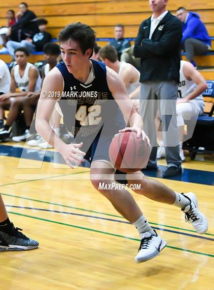 Thumbnail 2 in Verrado vs. Glendale Prep Academy (Sunnyslope Hoopsgiving Basketball Tournament) photogallery.