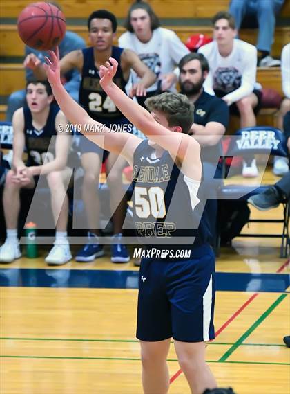 Thumbnail 1 in Verrado vs. Glendale Prep Academy (Sunnyslope Hoopsgiving Basketball Tournament) photogallery.
