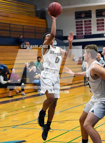 Thumbnail 1 in Verrado vs. Glendale Prep Academy (Sunnyslope Hoopsgiving Basketball Tournament) photogallery.