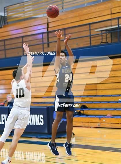 Thumbnail 3 in Verrado vs. Glendale Prep Academy (Sunnyslope Hoopsgiving Basketball Tournament) photogallery.