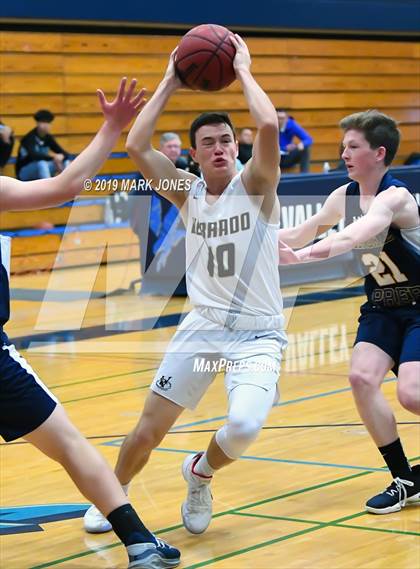 Thumbnail 2 in Verrado vs. Glendale Prep Academy (Sunnyslope Hoopsgiving Basketball Tournament) photogallery.