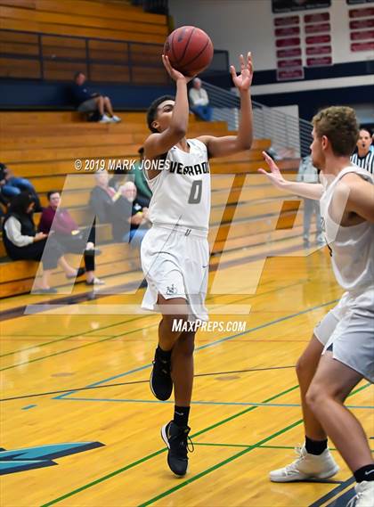 Thumbnail 3 in Verrado vs. Glendale Prep Academy (Sunnyslope Hoopsgiving Basketball Tournament) photogallery.