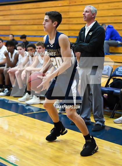 Thumbnail 3 in Verrado vs. Glendale Prep Academy (Sunnyslope Hoopsgiving Basketball Tournament) photogallery.