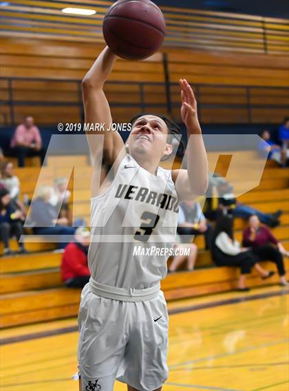 Thumbnail 2 in Verrado vs. Glendale Prep Academy (Sunnyslope Hoopsgiving Basketball Tournament) photogallery.