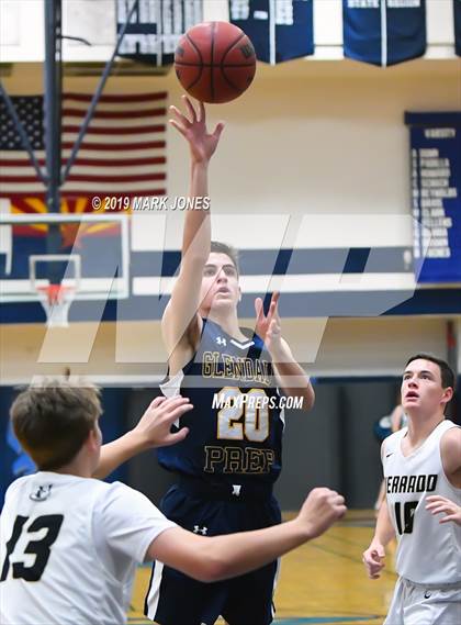 Thumbnail 3 in Verrado vs. Glendale Prep Academy (Sunnyslope Hoopsgiving Basketball Tournament) photogallery.