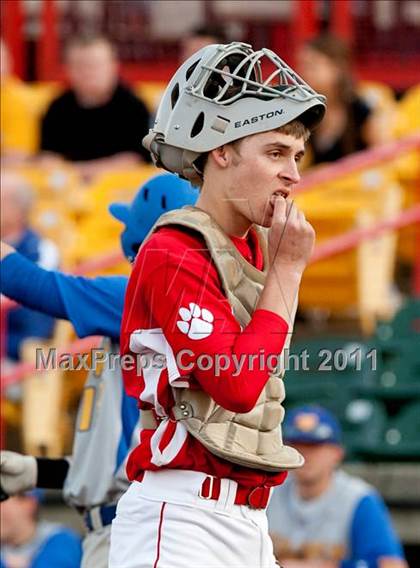 Thumbnail 3 in Newport Central Catholic vs. Beechwood (All A Classic Regional) photogallery.