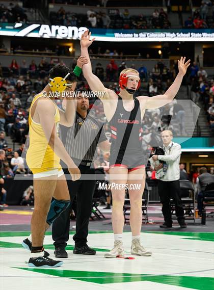 Thumbnail 1 in CHSAA State Championship - 4A Consolation Semifinal photogallery.