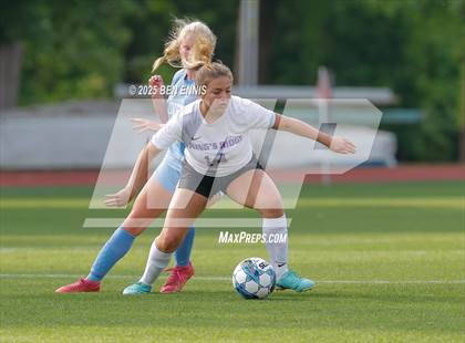Thumbnail 1 in King's Ridge Christian vs. Lovett (GHSA Private Round 1) photogallery.